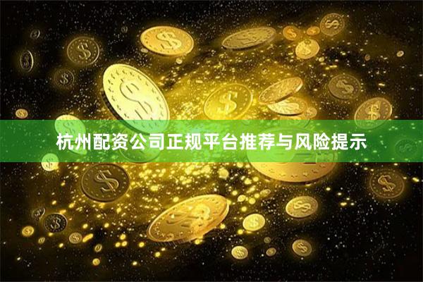 杭州配资公司正规平台推荐与风险提示